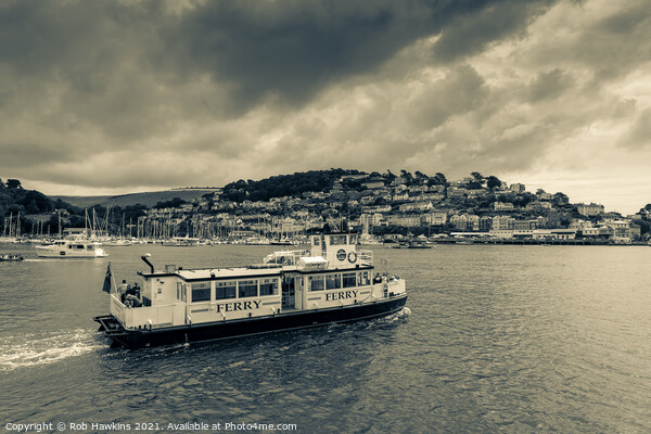 The Dartmouth Ferry Picture Board by Rob Hawkins