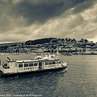 Buy canvas prints of The Dartmouth Ferry by Rob Hawkins