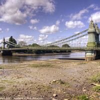 Buy canvas prints of Hammersmith Bridge by Rob Hawkins
