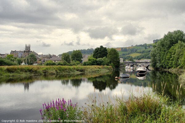River Dart at Totnes Picture Board by Rob Hawkins