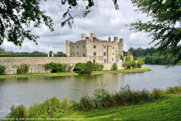 Leeds Castle framed  Picture Board by Rob Hawkins
