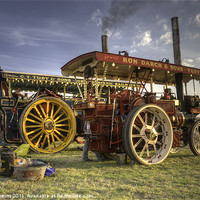 Buy canvas prints of Showmans Engines at the fair by Rob Hawkins