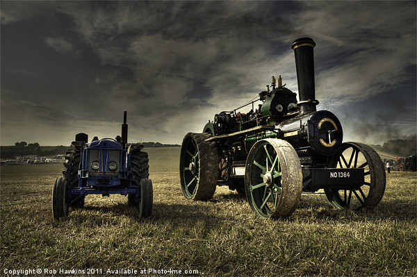 The Fordson & the Fowler Picture Board by Rob Hawkins