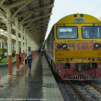 Buy canvas prints of Chiang Mai Station by Rob Hawkins