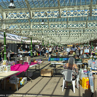 Buy canvas prints of Tynemouth Station Market by Rob Hawkins