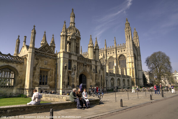 Kings College of Cambridge Picture Board by Rob Hawkins