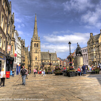 Buy canvas prints of Old Durham Town by Rob Hawkins
