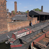 Buy canvas prints of Dudley Barges  by Rob Hawkins