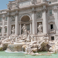Buy canvas prints of The Trevi Fountain by Rob Hawkins