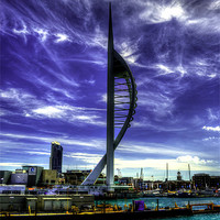 Buy canvas prints of Spinnaker Tower by Rob Hawkins