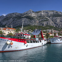 Buy canvas prints of Makarska Ferries  by Rob Hawkins