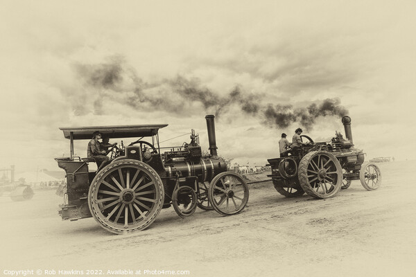 Antique Traction  Picture Board by Rob Hawkins
