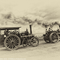 Buy canvas prints of Antique Traction  by Rob Hawkins