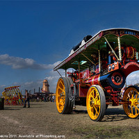 Buy canvas prints of Showmans Engine on Show by Rob Hawkins