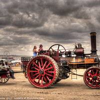 Buy canvas prints of Traction cart  by Rob Hawkins