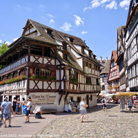 Buy canvas prints of Strasbourg Petite France by Rob Hawkins