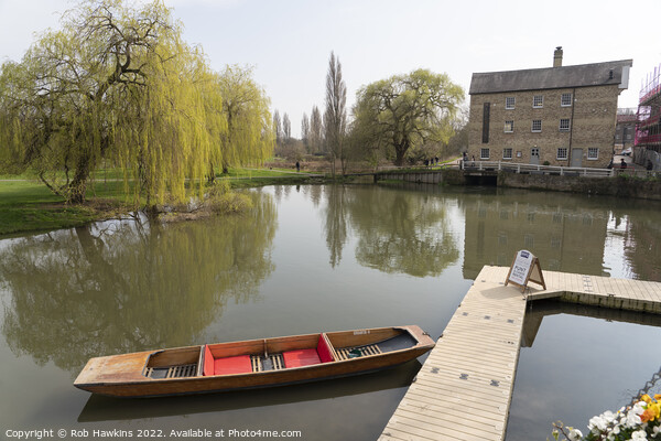 Cambridge Mill Pond Picture Board by Rob Hawkins