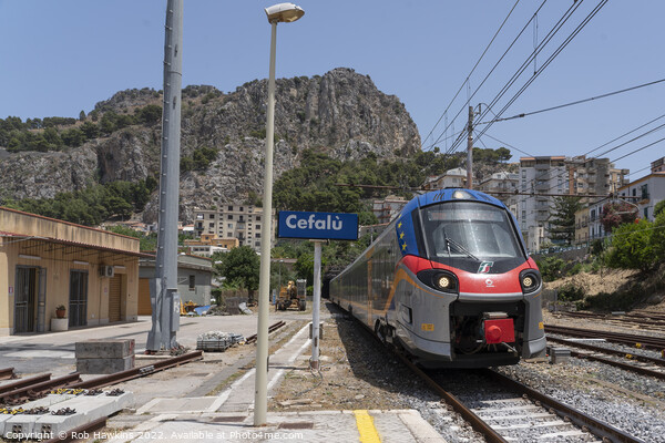 Cefalu Station Picture Board by Rob Hawkins