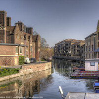 Buy canvas prints of Brights building from the river  by Rob Hawkins