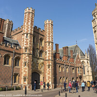 Buy canvas prints of St John's College of Cambridge by Rob Hawkins