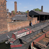 Buy canvas prints of Barges of the black country by Rob Hawkins