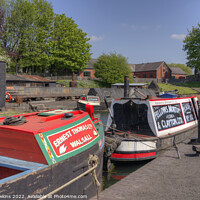 Buy canvas prints of Narrowboats of the Black Country  by Rob Hawkins