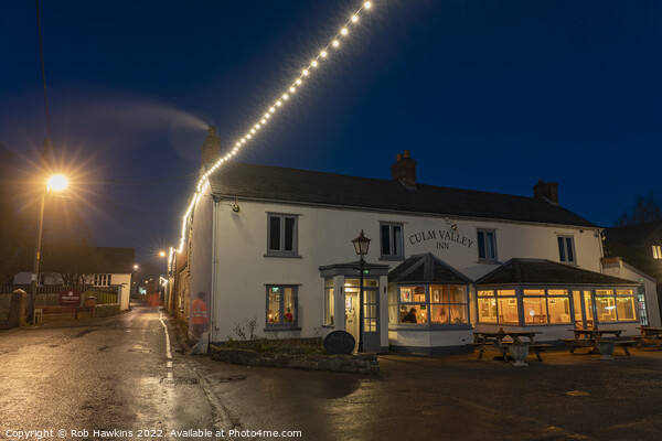 Culm Valley Nights Picture Board by Rob Hawkins