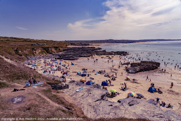 Godrevy Beach  Picture Board by Rob Hawkins