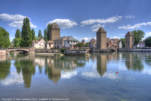 Towers of Strasbourg Picture Board by Rob Hawkins
