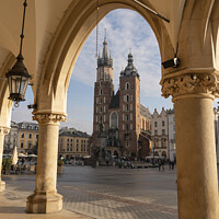 Buy canvas prints of Krakow St Marys Basilica by Rob Hawkins