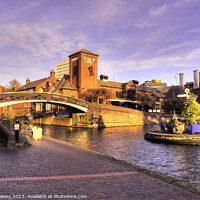 Buy canvas prints of Birmingham Canal Junction by Rob Hawkins