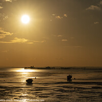 Buy canvas prints of Southend Pier sunset  by Rob Hawkins