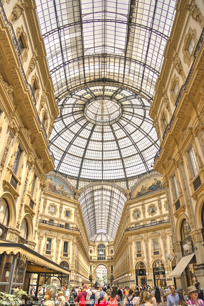 Galleria Vittorio Emanuele interior Picture Board by Rob Hawkins