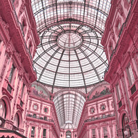 Buy canvas prints of Galleria Pinky by Rob Hawkins