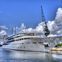 Buy canvas prints of Docklands Sunborn by Rob Hawkins