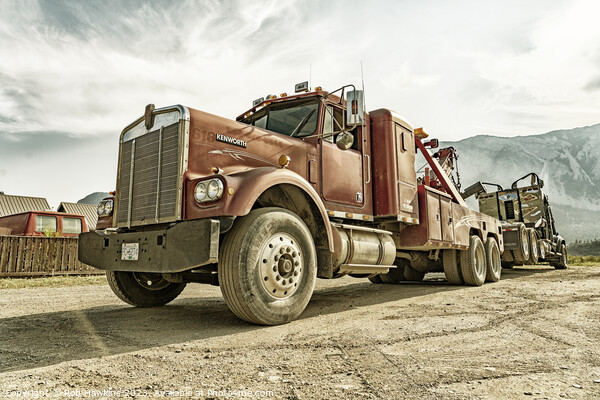 Candian wrecker truck  Picture Board by Rob Hawkins