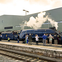 Buy canvas prints of Sir Nige at Exeter St Davids  by Rob Hawkins