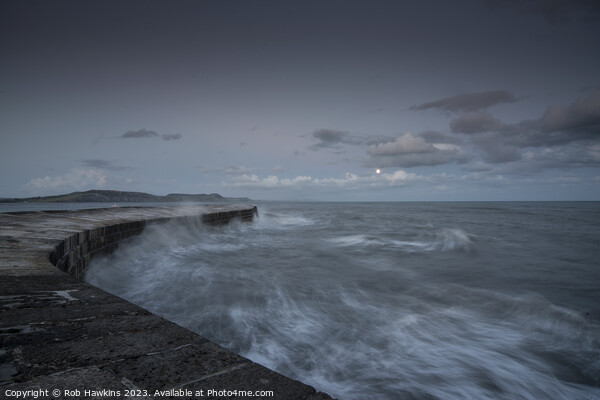 Stormy Seas at the Cobb  Picture Board by Rob Hawkins