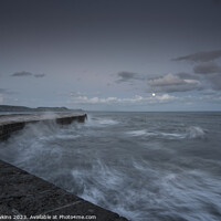 Buy canvas prints of Stormy Seas at the Cobb  by Rob Hawkins