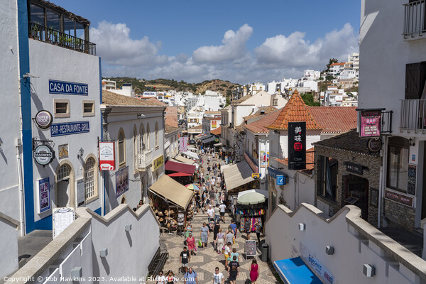 Albufeira Old Town  Picture Board by Rob Hawkins
