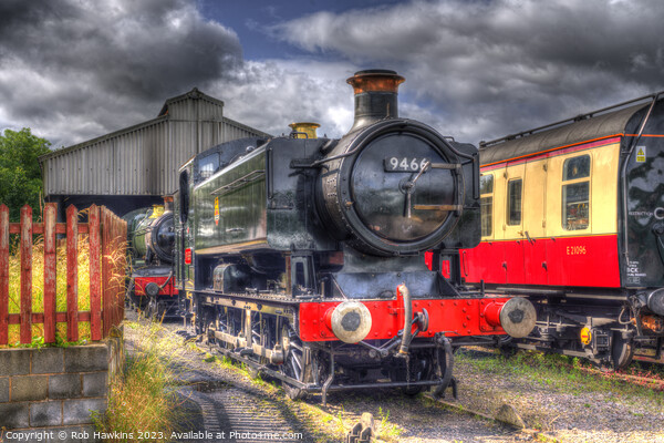 GWR 9466 Picture Board by Rob Hawkins