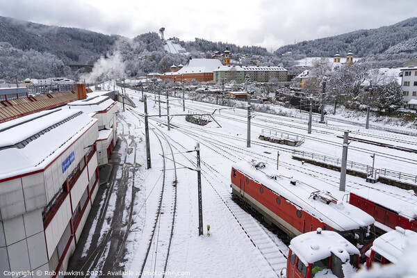 Innsbruck Snow Depot Picture Board by Rob Hawkins