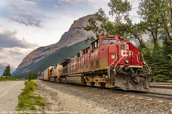Canadian Freight at Field  Picture Board by Rob Hawkins