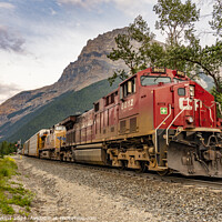 Buy canvas prints of Canadian Freight at Field  by Rob Hawkins