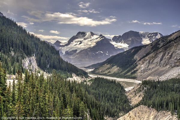 Glacier Vista  Picture Board by Rob Hawkins