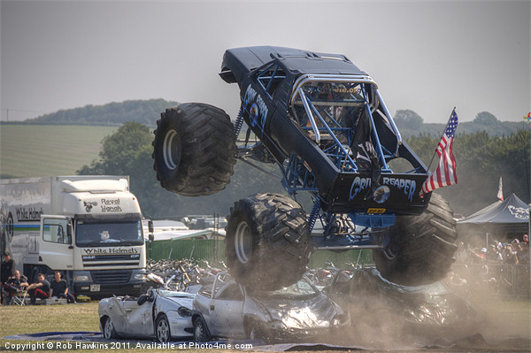 Monster Truck Madness Picture Board by Rob Hawkins