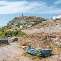 Buy canvas prints of Cape Cornwall row boats  by Rob Hawkins