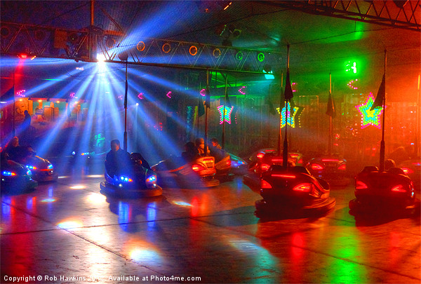 Dodgem.! Picture Board by Rob Hawkins