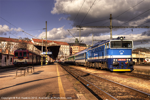 Brno Station Picture Board by Rob Hawkins