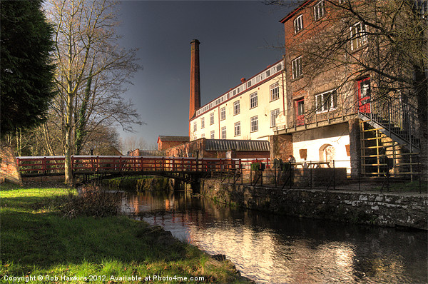 Coldharbour Mill Picture Board by Rob Hawkins